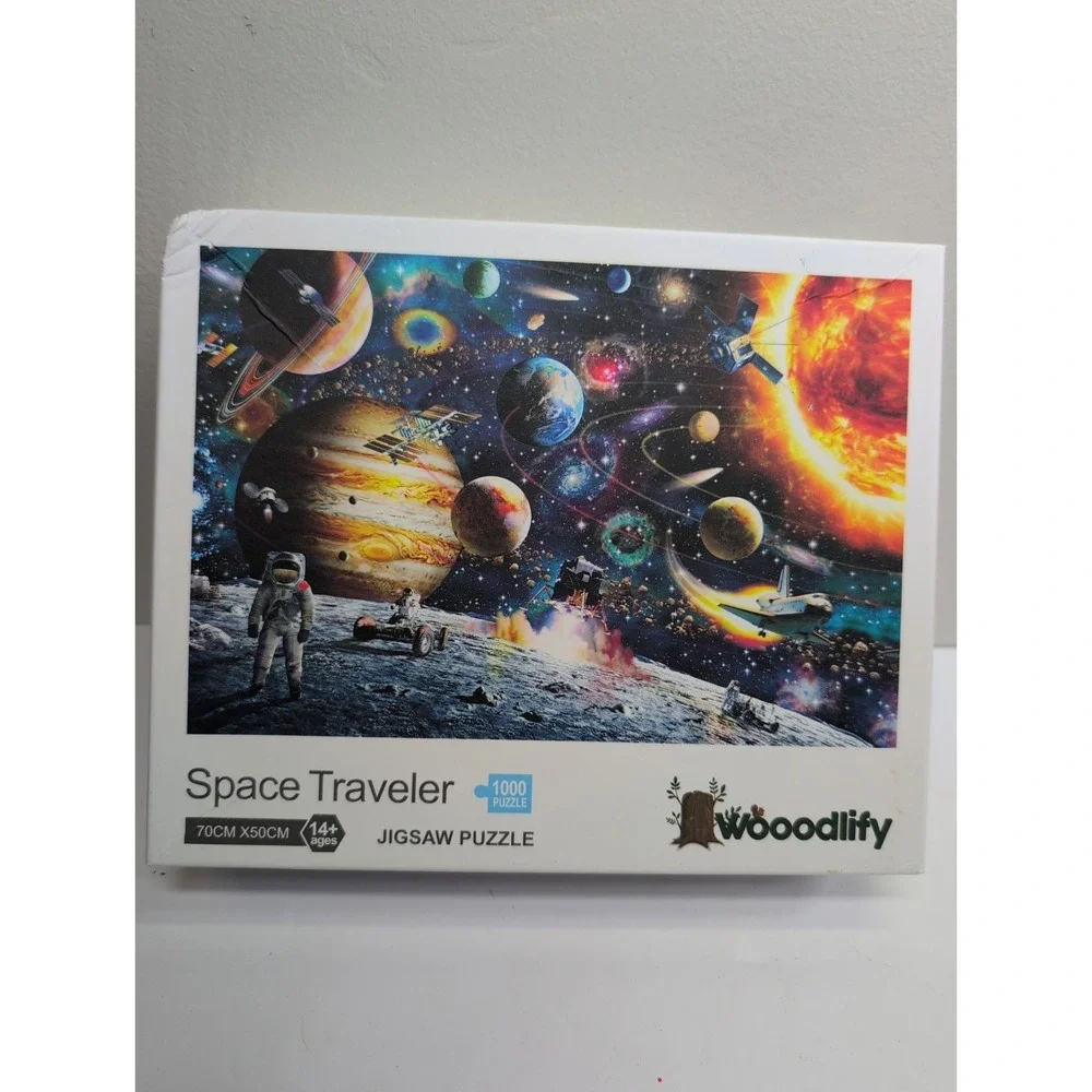 1000 Pc Space Traveler Jigsaw‎ Puzzle Stars Solar System Astronaut